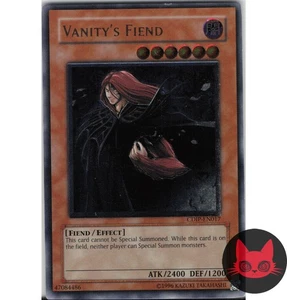 Yugioh Vanity's Fiend CDIP-EN017 Ultimate Rare NM - Picture 1 of 2