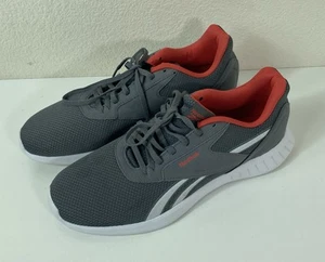 Reebok tennis shoes SZ 11.5 Men’s grey orange and white excellent 059503 - Picture 1 of 23