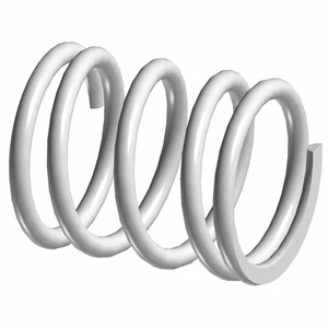 Polaris Front Tender Spring, White, Genuine OEM Part 7044867-133, Qty 1 - Picture 1 of 2