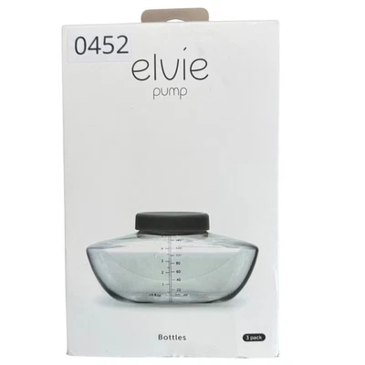 New Elvie Pump Breastmilk Storage Bottles 5oz BPA Free Microwave Dishwasher Safe - Image 1 of 4
