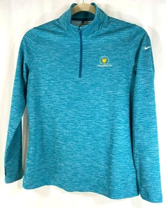 Nike Presidents Cup Women's XL Lucky Azalea 1/2 Zip Jacket Blustery 831075-467 - Picture 1 of 9