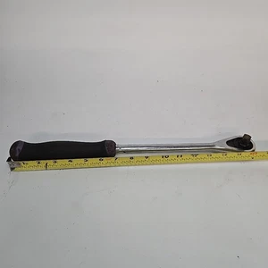 Matco Tools 1/2" Purple 16-3/4" EIGHTY8 Tooth Fixed ERGO HANDLE Ratchet USA - Picture 1 of 6