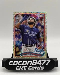 2024 Topps Series 2 - Junior Caminero #2T89C-63 Silver Pack Mojo Refractor RC - Picture 1 of 2
