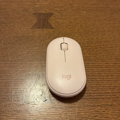 Logitech Pebble M350 Wireless Optical Mouse Rose Pink -tested.  - Image 1 of 4