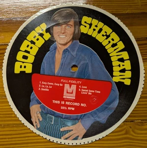 Bobby Sherman PAPPE Flexi-Disc Easy Come Easy Go La La Seattle Teen Idol - Bild 1 von 1