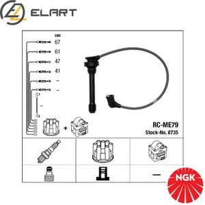 IGNITION CABLE KIT 8735 FOR MITSUBISHI COLT/IV GALANT/VII SPACE/WAGON/RUNNER - Picture 1 of 6