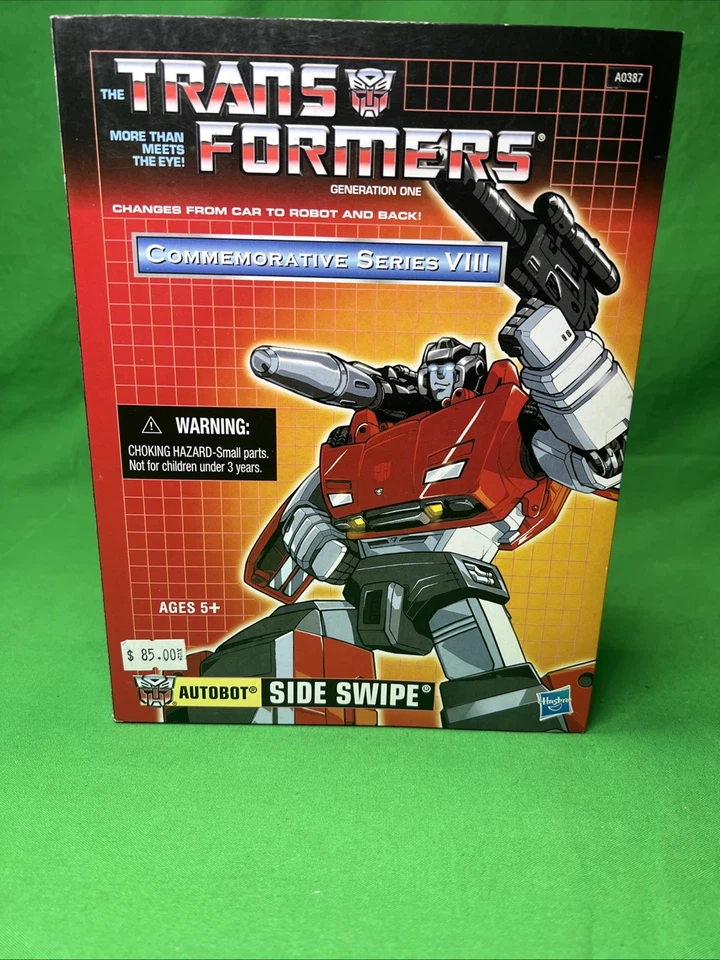 Transformers Hasbro G1 Reissue Sideswipe TRU Exclusive Commemorative Series VIII - Image 1 of 4