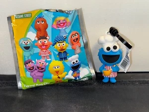 Monogram Sesame Street Chef Cookie Monster Figural Bag Clip Keychain Series 3 - Picture 1 of 1