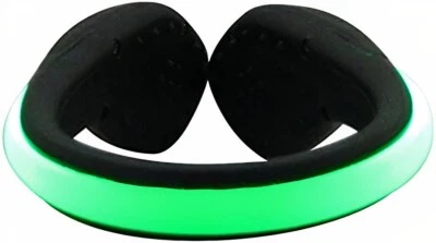 Safety Heel Lights LED x2 – Flashing Night Running Jogging Hi Viz Neon Green UK - Image 1 of 4