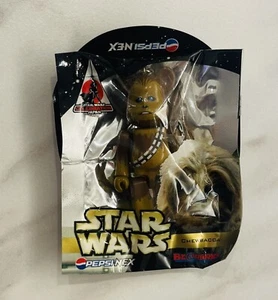 Star Wars Bearbrick Small Figure Key Chain Pepsi CHEWBACCA New Sealed 2008 - Picture 1 of 3