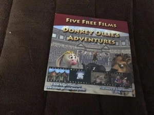 DONKEY OLLIE'S ADVENTURES BY BOAT ANGEL DOUBLE SIDED DVD - Picture 1 of 3