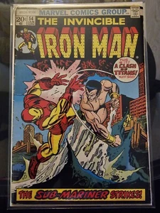 Invincible Iron Man #54 VG - 1st Appearance Of Moon Dragon - Picture 1 of 6