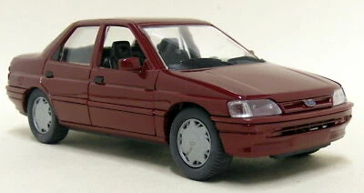 SCHABAK 1:24 AUTO DIE CAST - FORD ORION RED ROSSO SCURO ART 1527 - Immagine 1 di 4