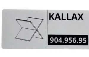 Inserto de estantería IKEA KALLAX con compartimentos blanco 904.956.95 TOTALMENTE NUEVO - Imagen 1 de 2
