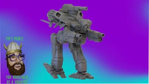 Modelo mecánico alternativo Marauder II para Battletech 6 mm-10 mm-15 mm - Imagen 1 de 1