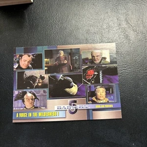 Jb6a Babylon 5 The Complete 2002 Rittenhouse #21 Louis TUREmNE Jim ISHIDA - Picture 1 of 2