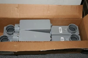 CASE OF 6 Thomas & Betts (E986H) 1-1/2" LB Conduit Body NEW - Picture 1 of 7