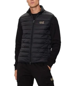 EA7 Emporio Armani Smanicato Nero-Oro 8NPQ06 - Foto 1 di 5