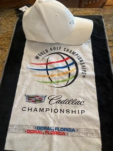 Trump doral world golf championship towel and hat - Picture 1 of 6