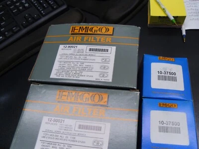 EMGO Filters - new 2 ea 10-37500 / 2 ea 12-90021 Honda E2 - Image 1 of 3