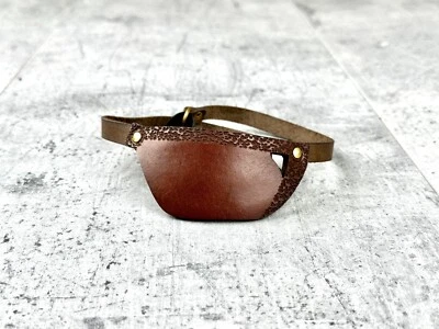 Leather Eye Patch, Eye Patch, Man Eye Patch, Woman Eye Patch - Image 1 of 4