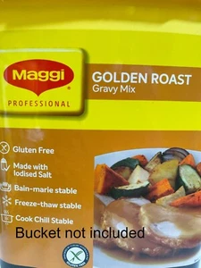 Maggi Golden Roast Gravy Mix 1kg Mix-Fish & Chip Shop Gravy SHANEZ Maggie golden - Picture 1 of 1