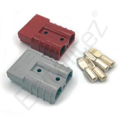 Genuine Anderson Power Connector 50/175/350 AMP, Anderson Plug Battery Connector - Image 1 of 4