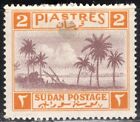 Sudan Stamp Scott #71, 2P, Orange & Claret, Mlh, Scv$4.50