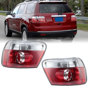 Left+Right Outer Side For 2007-2012 GMC Acadia Tail Light Rear Lamp Assembly LED - Picture 1 of 10