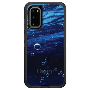 OtterBox Defender for Galaxy S (Choose Model) Water Bubbles Blue - Picture 1 of 10