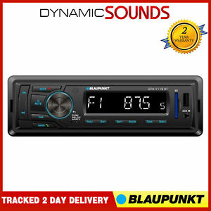 Blaupunkt BPA1119BT 1 DIN Car Radio Front USB Bluetooth FM Tuner Stereo
