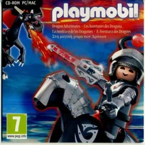 Cd Rom Playmobil - Les aventures des dragons - 2010 PC/MAC - Imagen 1 de 2