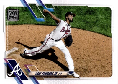 5 CARD LOT - 2021 Topps - Carl Edwards Jr. #576 - Image 1 of 2