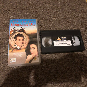 Groundhog Day Video (VHS 2002) Great Condition