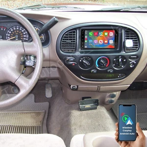 4+64GB For Toyota Tundra 2000-2006 Android 13 Wireless CarPlay Radio GPS WiFi FM - Picture 1 of 21