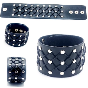 Leder Armband Vikings Wikinger Biker Gothic Surfer-Armband Lederarmband SL-44 - Bild 1 von 1
