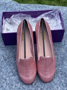 Women’s Twiggy Of London Pink Slip On Shoes 8.5M-NIB - Picture 1 of 7