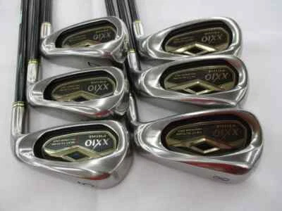 DUNLOP XXIO PRIME 2013 5-PW 6PC SP700 R-FLEX IRONS SET GOLF CLUBS - Image 1 of 4