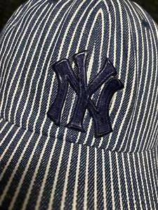 New York Yankees Pinstripe Huf Authentic Baseball Hat MLB - Picture 1 of 11