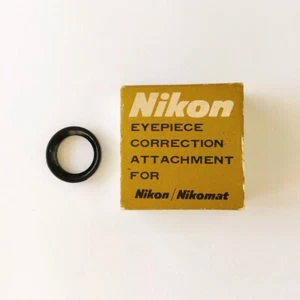 NIKON -3.0 EYEPIECE CORRECTION ATTACHMENT FOR Nikon/Nikomat/FTn in Box diopter - Picture 1 of 12