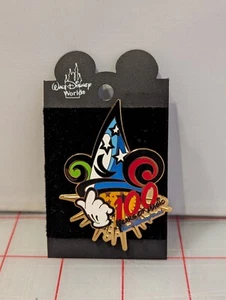 WALT DISNEY WORLD - 100 JAHRE MAGIE - MICKEY'S SORCERER'S HAT - TRADING PIN - Bild 1 von 2