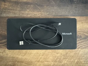 Microsoft Uniwersalna mobilna przewodowa klawiatura do iPada iPhone'a Android Windows - Zdjęcie 1 z 4