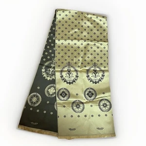 Liberty London 43" Seide Wende Brokat Gold Schal Twill Rechteckig - Bild 1 von 6