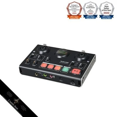 TASCAM MiNiSTUDIO CREATOR US-42B Podcast Voice Effect Sound Effect Playback - Immagine 1 di 4