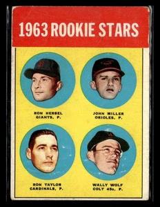 1963 Topps #208 1963 Rookie Stars - Bild 1 von 2