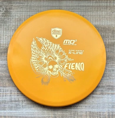 Discmania S-Line MD2 Fiend Orange 176g - OOP Midrange Disc Golf - Image 1 of 2