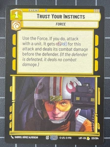Star Wars Unlimited - Confía en tus instintos 221 - Imagen 1 de 1