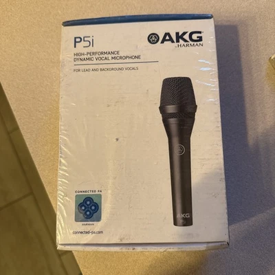 Micrófono vocal dinámico de metal de mano AKG P5i Foto 1 de 4