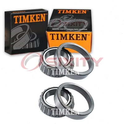 Комплекты подшипников заднего дифференциала Timken 2 шт для Ford F-150 ik 1983-2006 годов выпуска - Изображение 1 из 4
