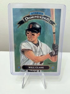 1992 Donruss - Diamond Kings Will Clark #DK-2 - Picture 1 of 2